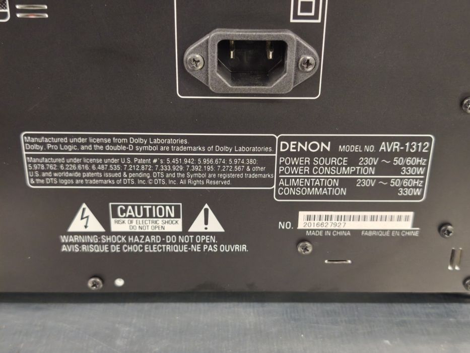 100% sprawny amplituner Denon AVR-1312