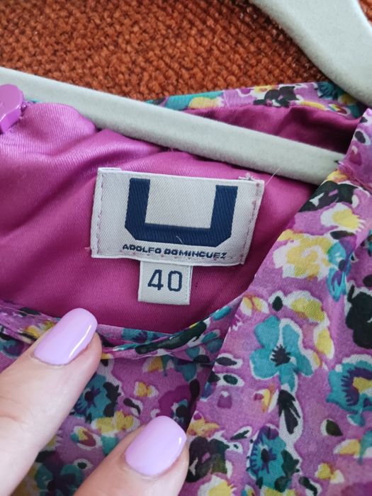 Vestido Adolfo Dominguez