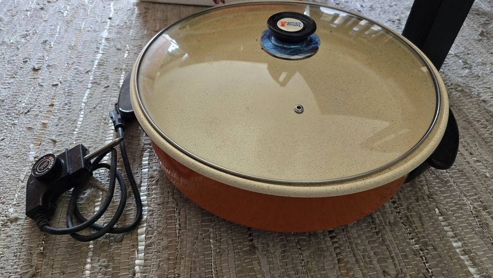 Grelhador Elétrico de Pedra da marca Tekno Cheff