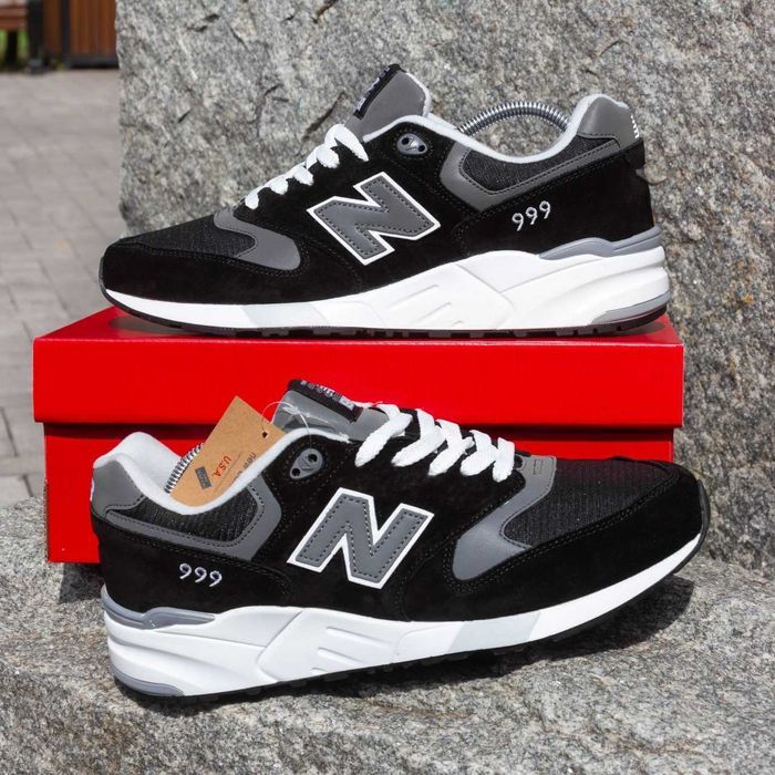 (1485) Кросівки New Balance 997 чорні з білим (41, 42) нб nb
