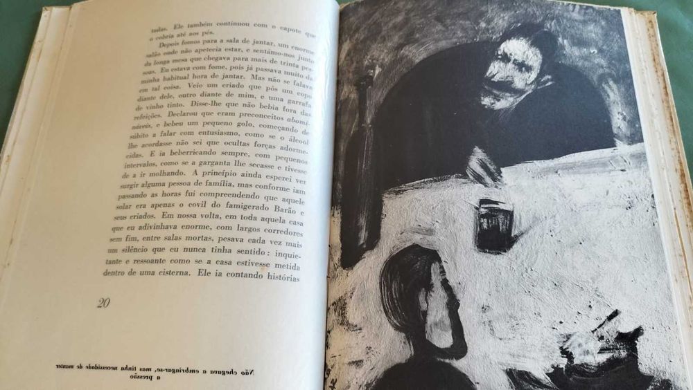 O BARÃO – Branquinho da Fonseca | Edição Numerada (1959) | Assinado pelo Autor | Manuscrito do Pai | Júlio Pomar