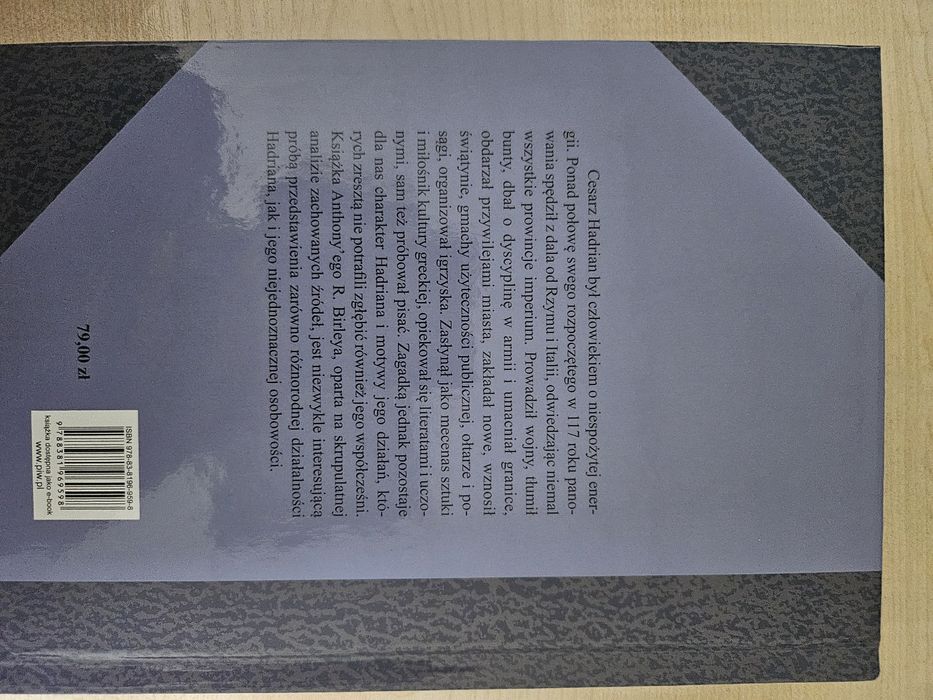 Hadrian Cesarz Anthony R. Birley