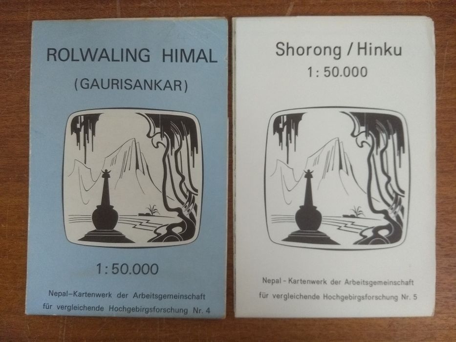 Mapas topográficos Nepal East Hymalayas