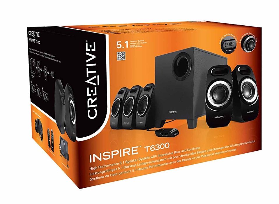 [Usado] Colunas 5.1 Creative Inspire T6300