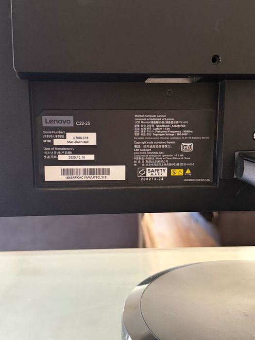 Monitor Lenovo C22-25