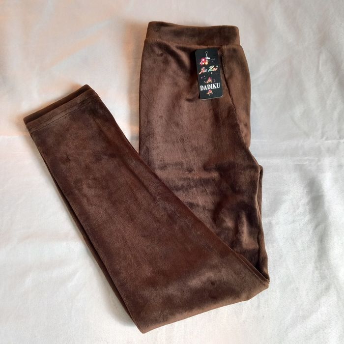 Spodnie damskie dresowe jak  pluszowe-XL/XXL