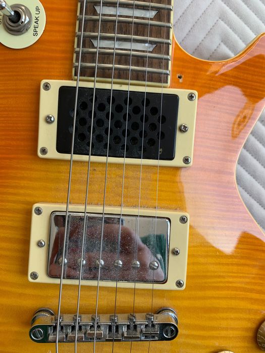 Menzura 535mm, wbudowany wzmacniacz