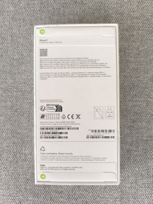 iPhone 17 256GB Selado e Garantiaa
com Garantia