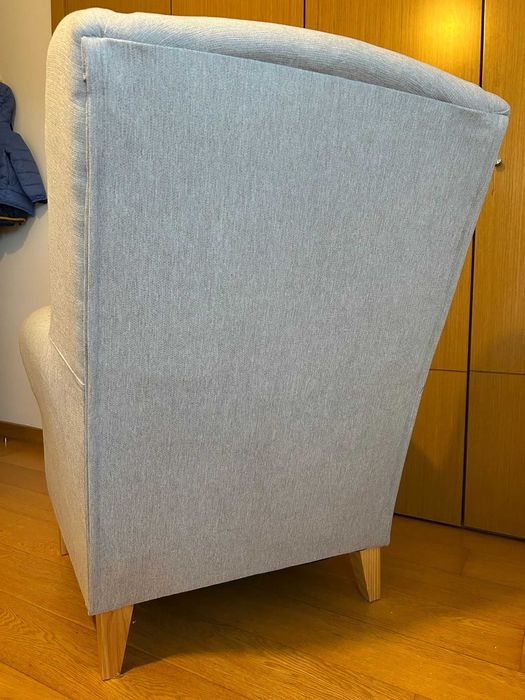 Poltrona Cinza Kenay Home (Modelo Dan)