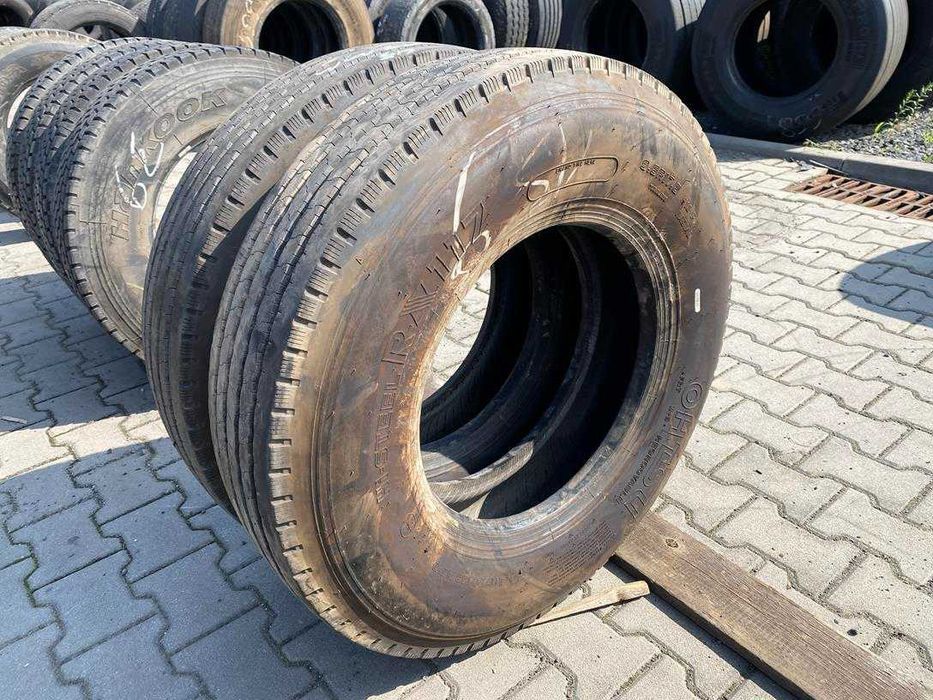 Opony używane prowadzące ciężarowe 9.5R17.5 FALKEN RX117 / 12mm