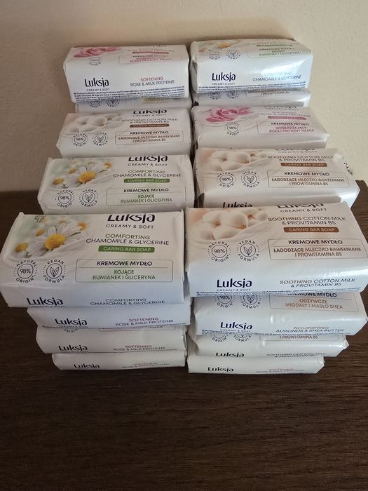 Zestaw mydło Luksja 34szt