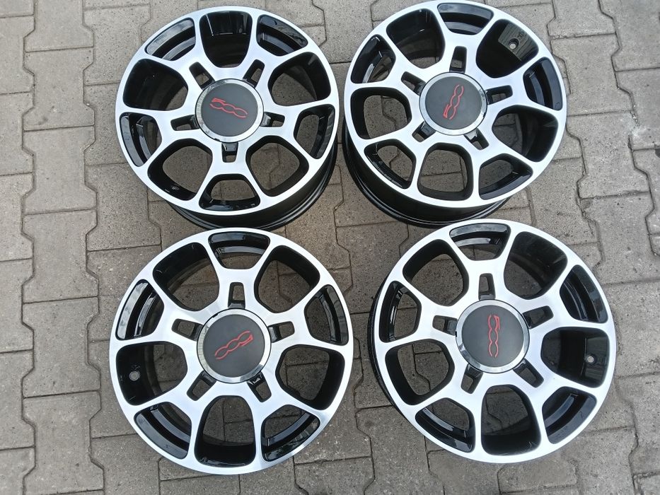 Felgi aluminiowe 4x98 et35 6,5x16 fiat 500