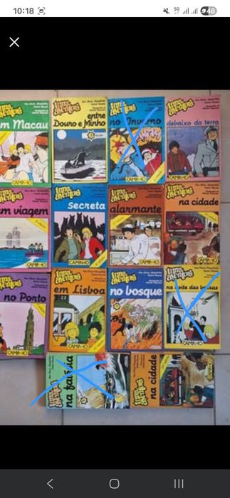 Livros coleção Uma Aventura