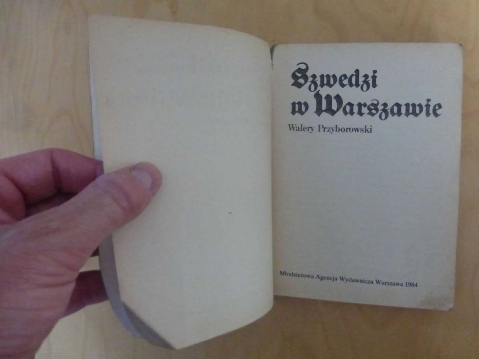 Szwedzi w Warszawie. Walery Przyborowski