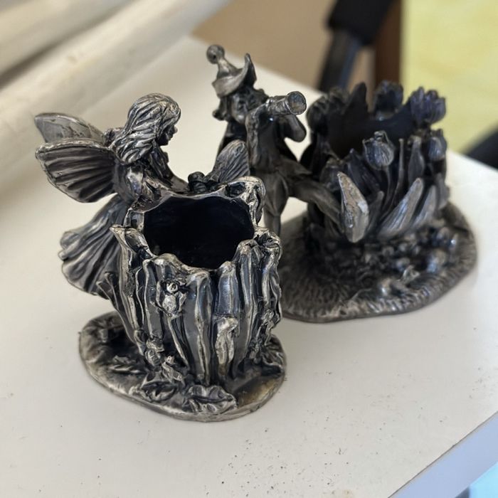 Castiçal antigo para velas