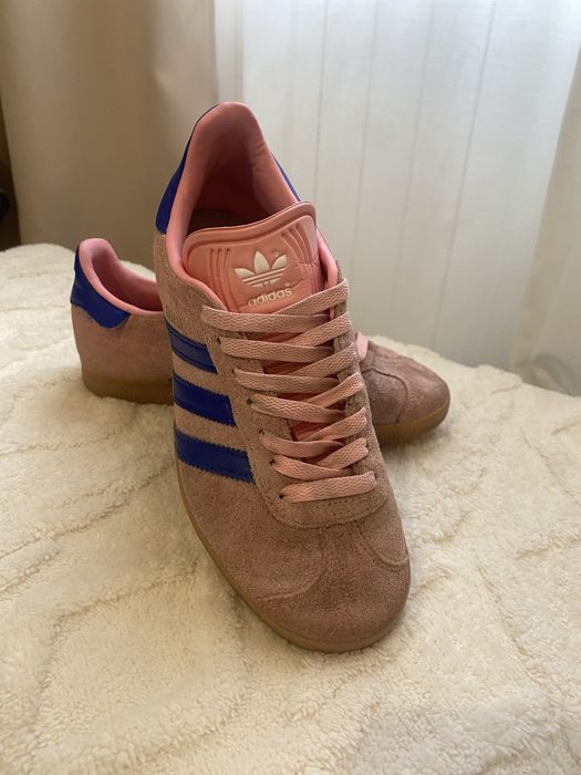Кеди adidas gazelle 36 розмір pink blue