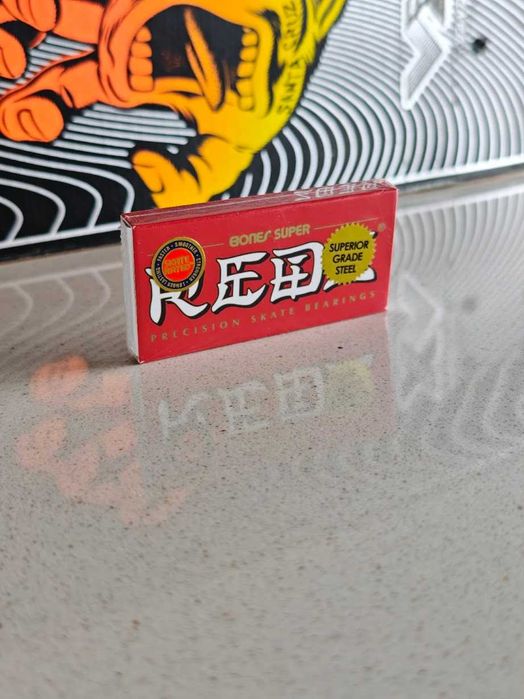 Bones Super Reds Rolamentos Skateboard – Novos e Selados