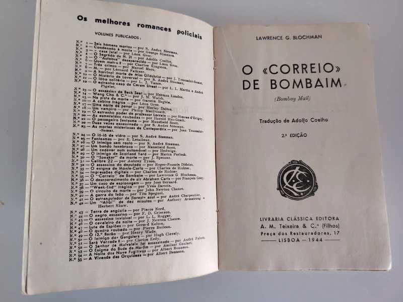 O correio de Bombaim Lawrence Blocheman
