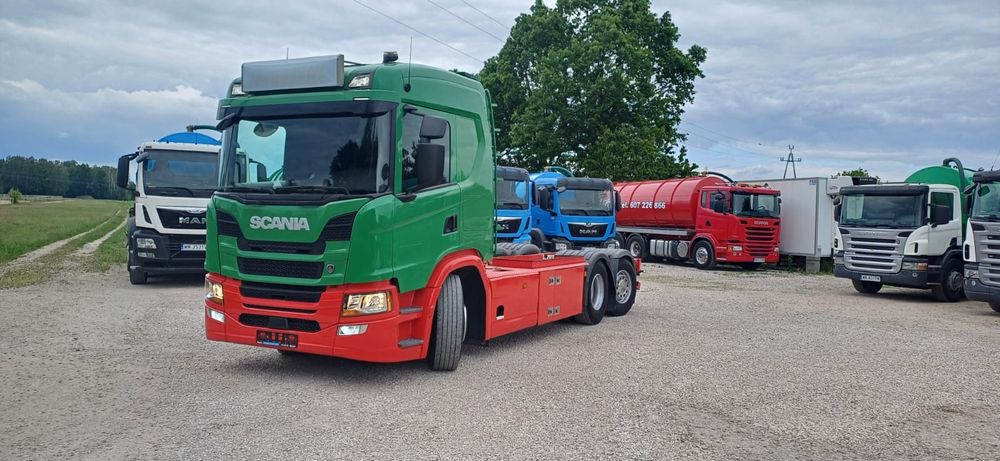 Scania G450 6x2 z 2018R silnik PD do zabudowy