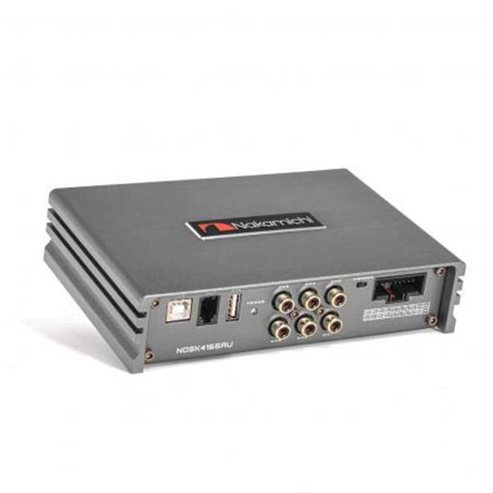 Procesor dźwięku Nakamichi NDSK4165AU 6 setów Hi-level 2 Aux BT 4x60W