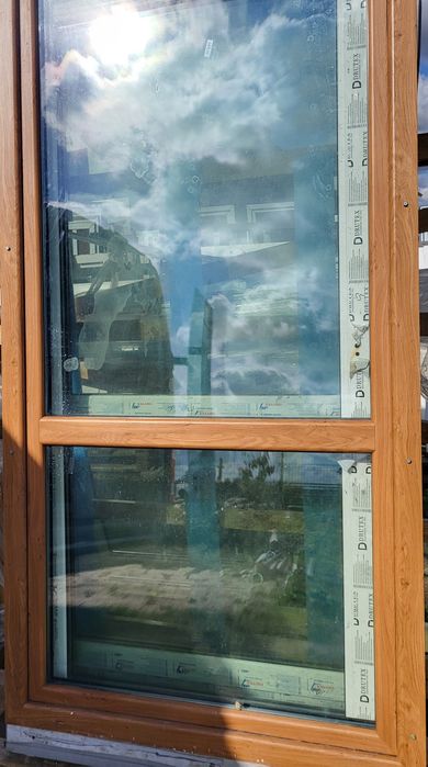 Okna PCV szer 125 x 52 wys