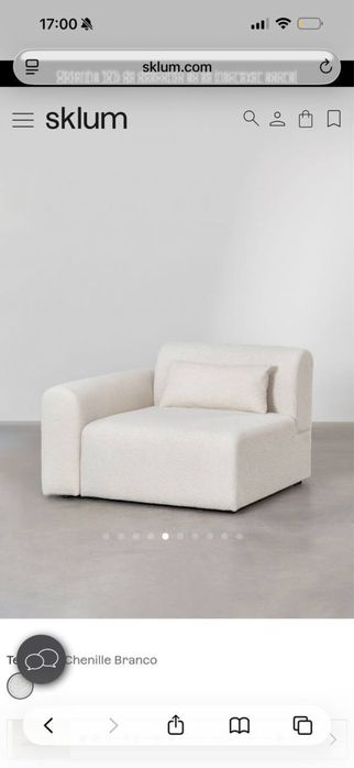 SKLUM Sofá 230x100