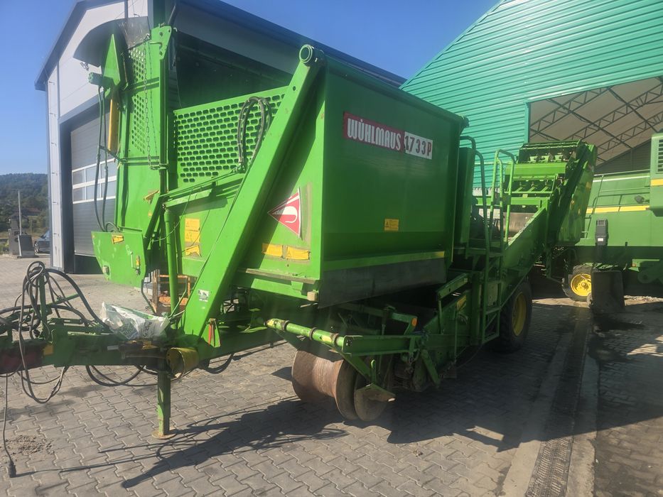 Kombajn ziemniaczany Wuhlmaus 1733P aktywny separator  , sortownia,  elektrozawory
