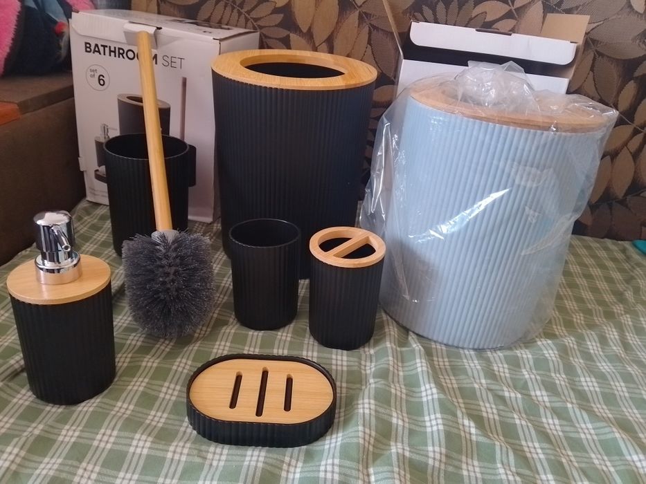 Набір аксесуарів для ванної кімнати 6шт