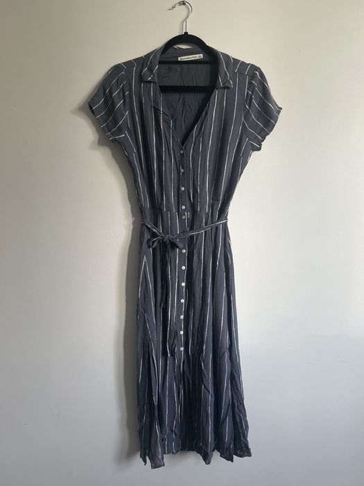 Sukienka midi w paski Abercrombie&Fitch s 36