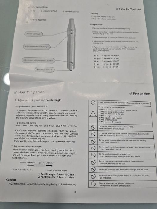 Para estetica:Vapor(quente  e frio) ;uma lupa com luz Led  e um dermopen.tudo bom estado.