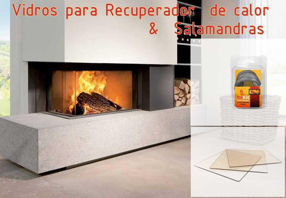 Vidro para recuperadores  antifogo alta temperatura todo país
