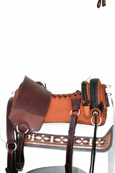Siodło western z usa 17c
