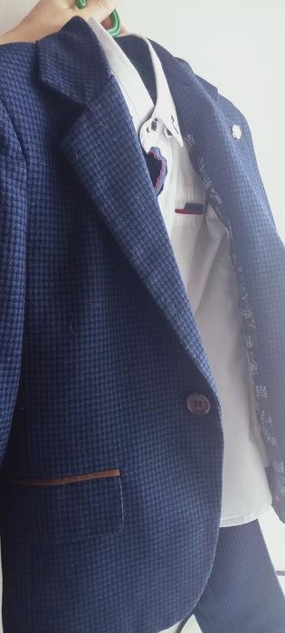 Костюм, жакет, брюки, рубашка