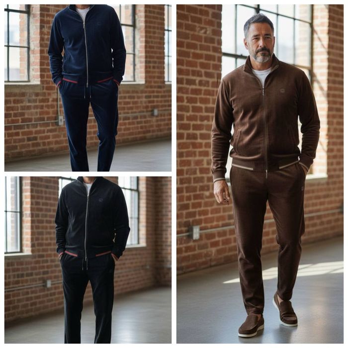 Велюровий, бархатной спортивний костюм Гуччі