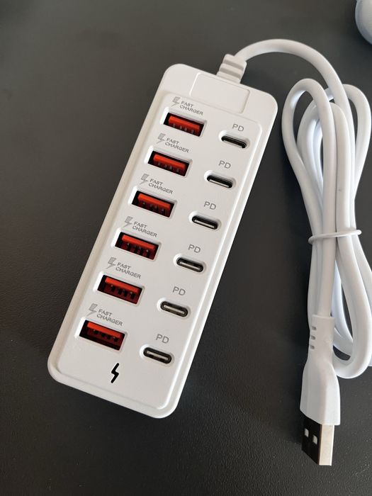 12-портовая USB-станция
