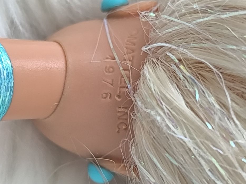 Вінтажна колекційна лялька Барбі русалка barbie 1975p.