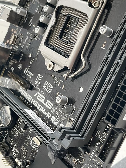 Материнська плата asus h310m-r socket 1151