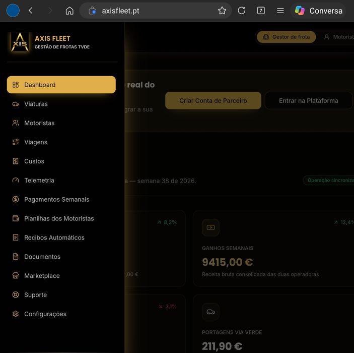 Serviço de Motorista Privado