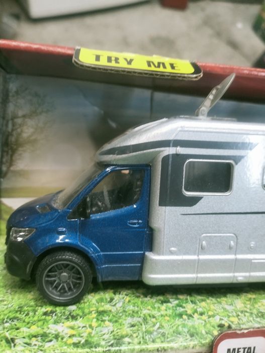 Majorette hymer b-class kamper nowy resorek autko duży dźwięk i światł