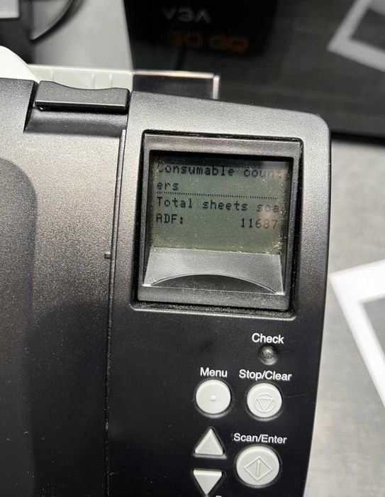 Skaner Fujitsu fi-7160 Duplex Cały komplet 60 stron na minutę