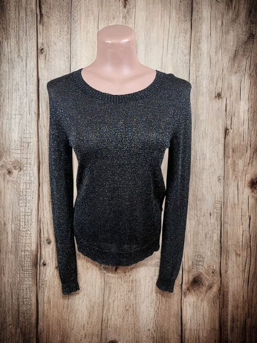 By Malene Birger Ratila roz. S/M damska bluzka z metalizowanym włóknem