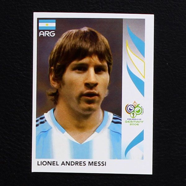 Cromos & Carteirinhas Panini Mundial 2006 - Rookies Messi e Ronaldo