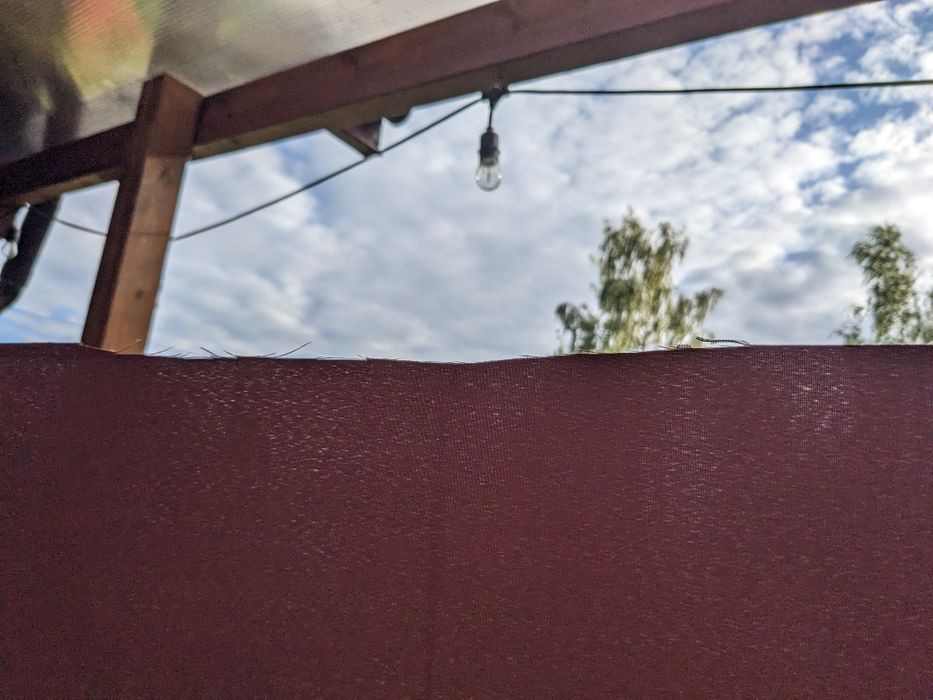 Markiza boczna zwijana na taras 180x600cm+ Gratis stelaż do parasola
