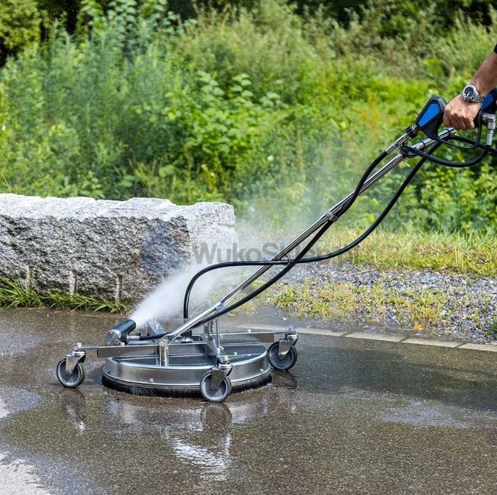 Wypożyczalnia Myjka do kostki brukowej 300 b szczotka Karcher Wynajem.