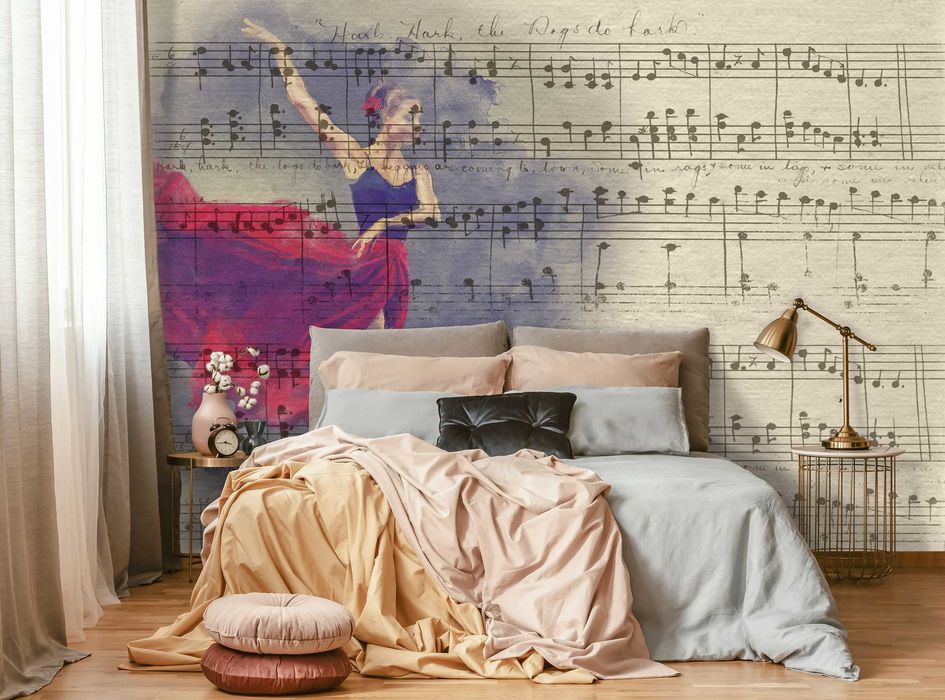 Fototapeta Taniec Muzyka Hobby Na Ścianę 3D Twój Rozmiar + KLEJ