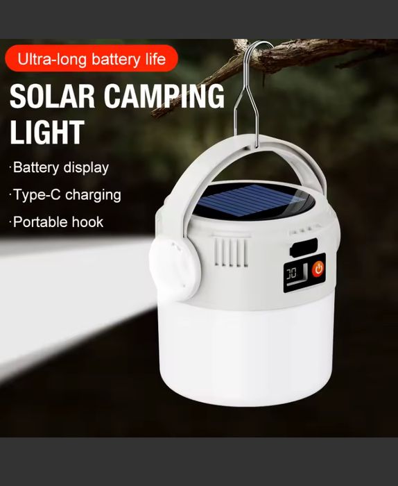 Ліхтар LED Лампа з usb зарядкою, кемпінговий світильник лампочка