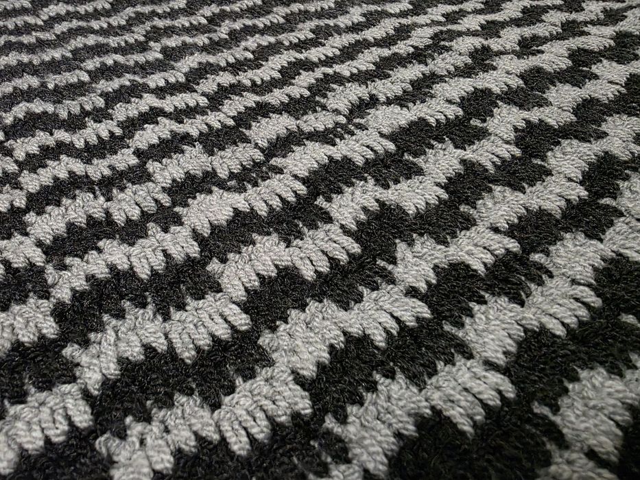 Poszewki na poduszki robione na drutach