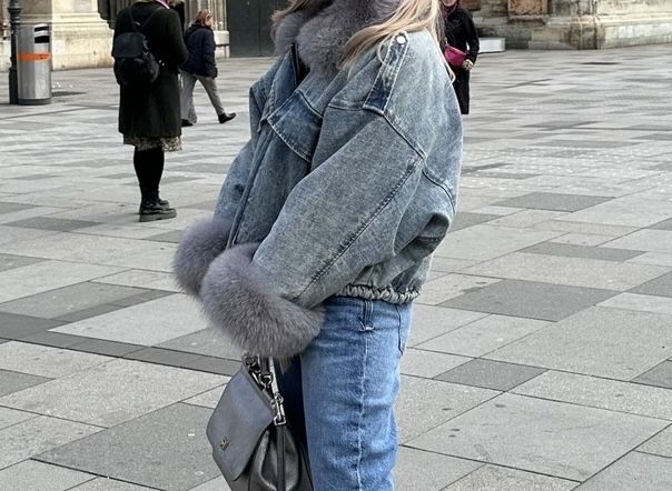 Джынсовая куртка б/у