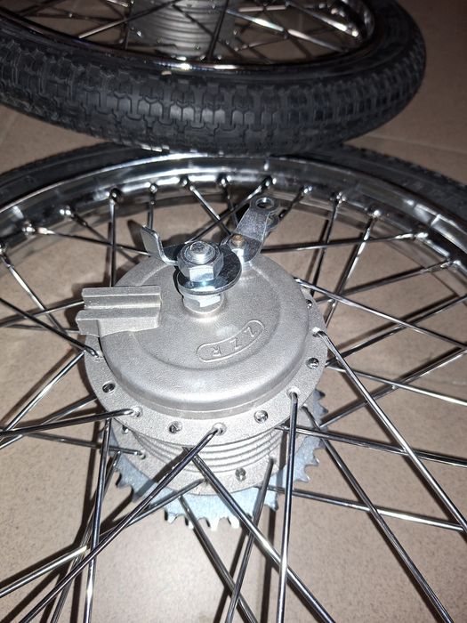Odnowione wycentrowane kola kpl r17" romet ogar 202,2-biegowy