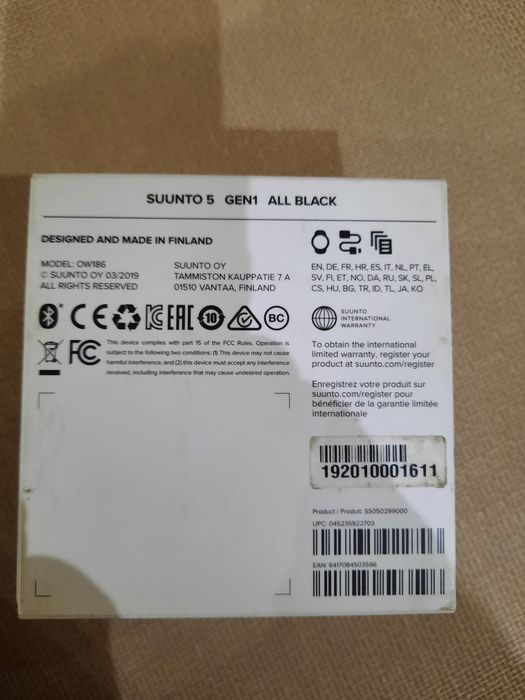 Suunto  5 ALL BLACK